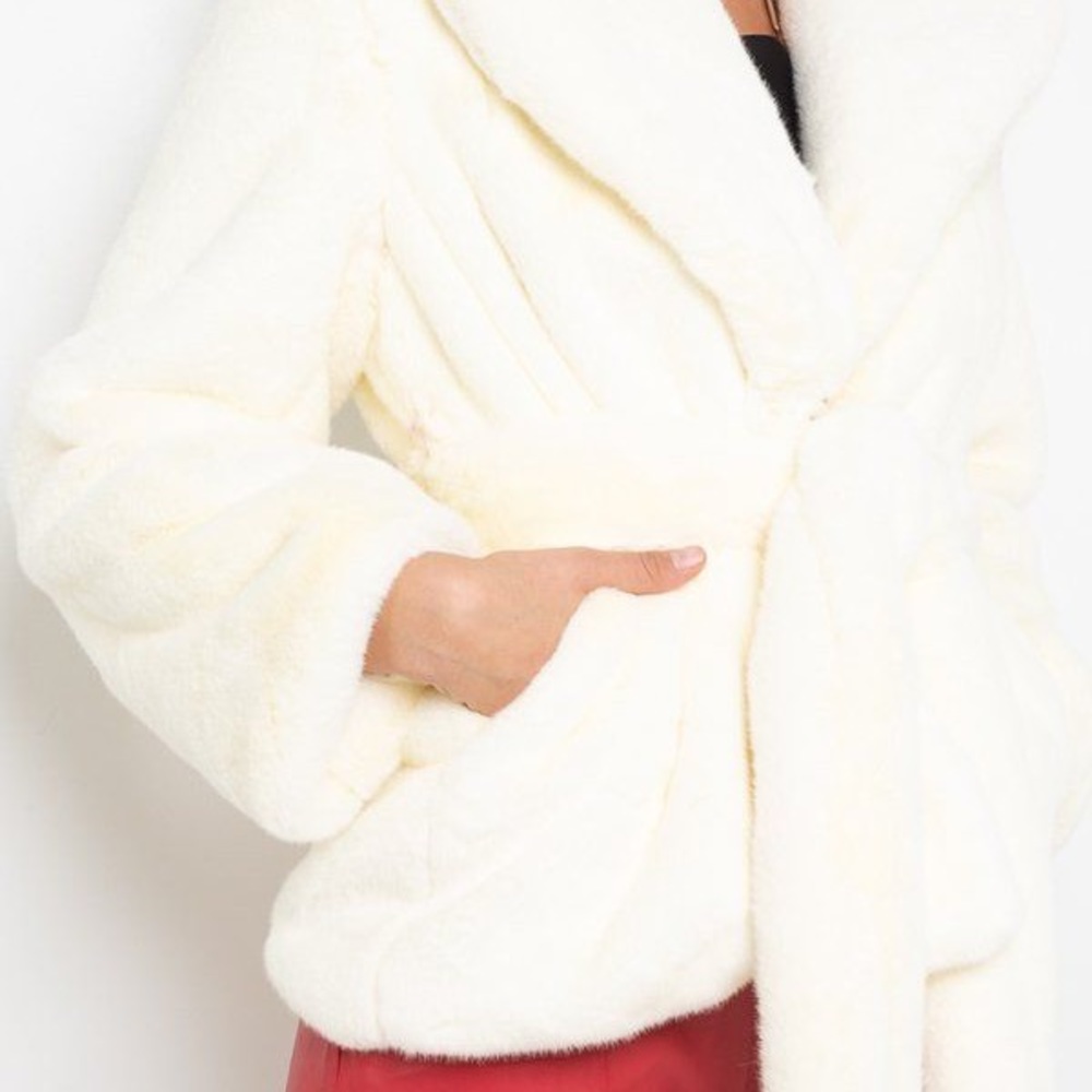 Etoile faux fur coat ⭐️